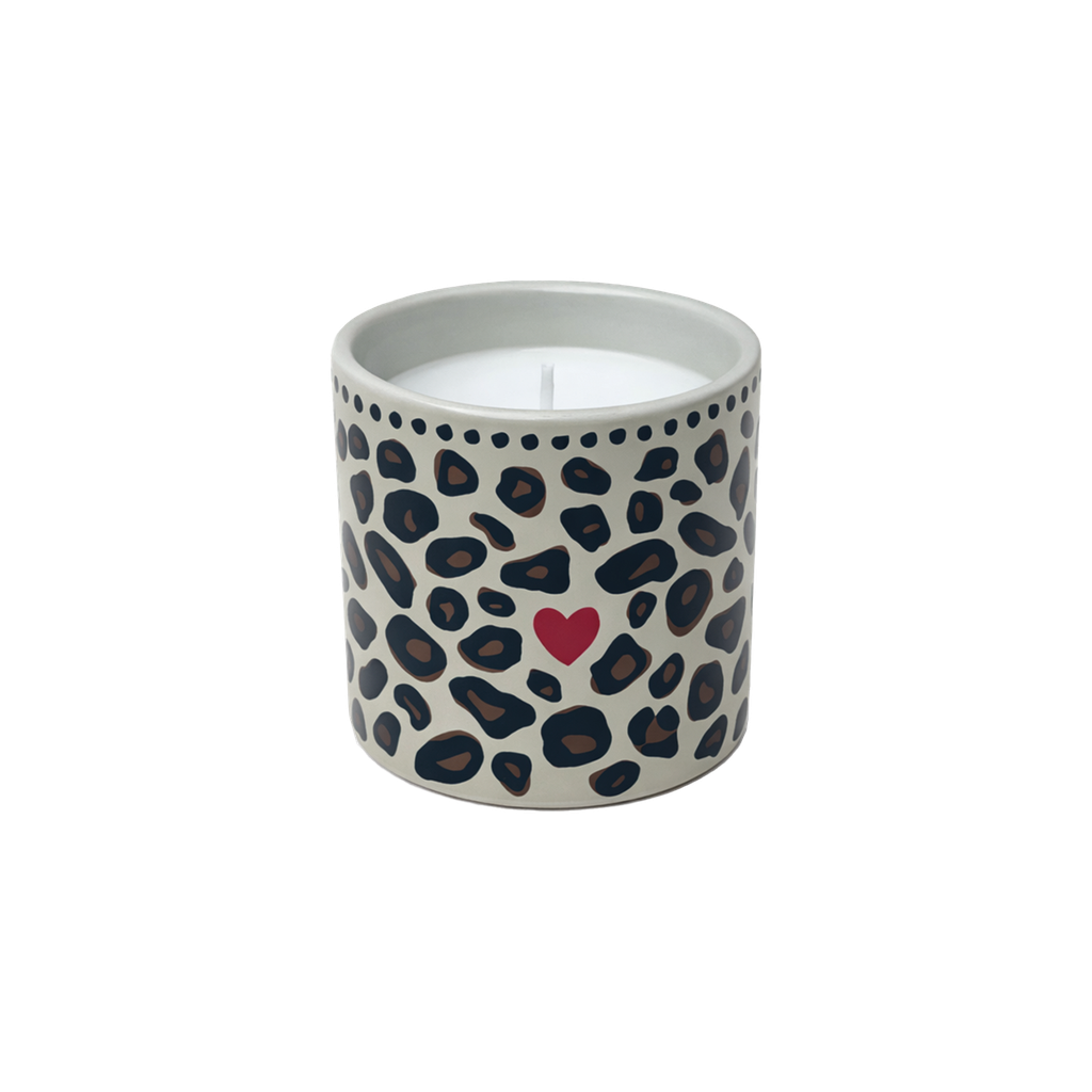 BOUGIE LEOPARD - VANILLE