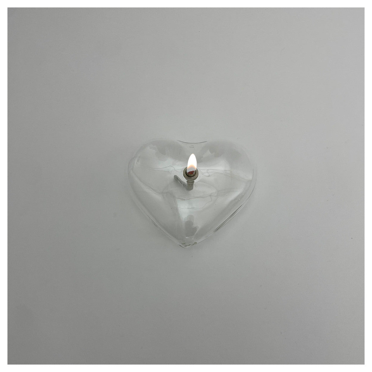 LAMPE A HUILE COEUR - M