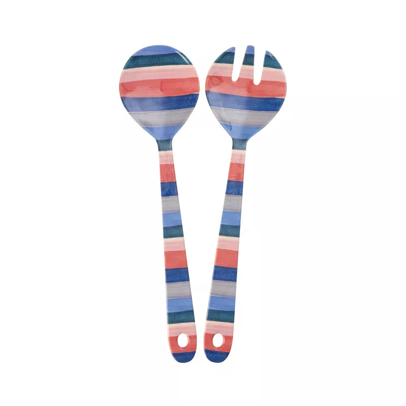 COUVERTS A SALADE - RAYURES