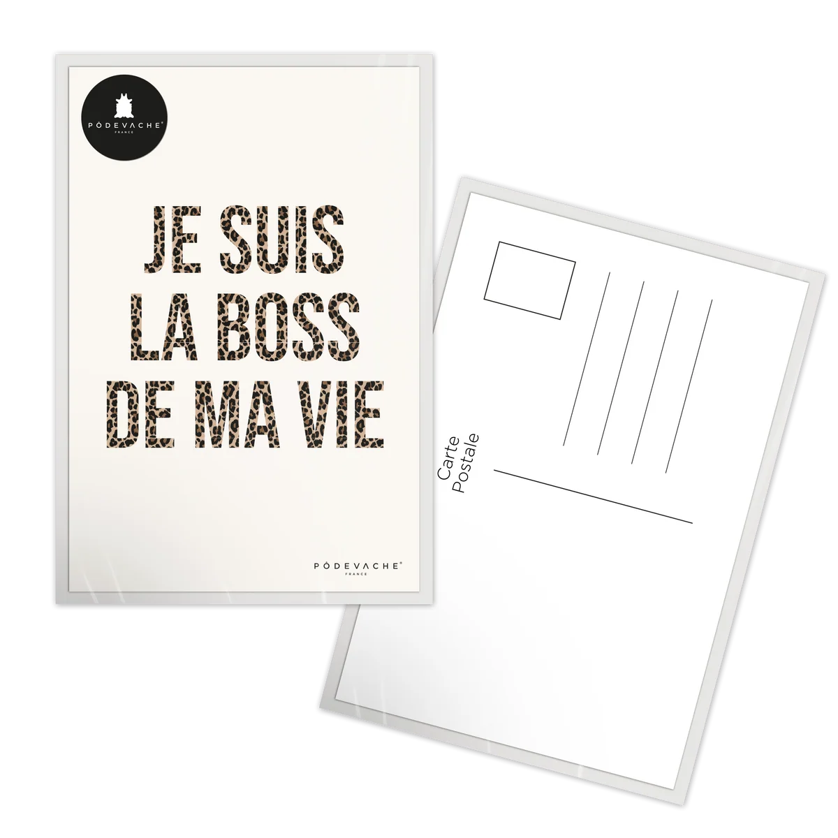 CARTE - BOSS DE MA VIE (AVEC ENVELOPPE)