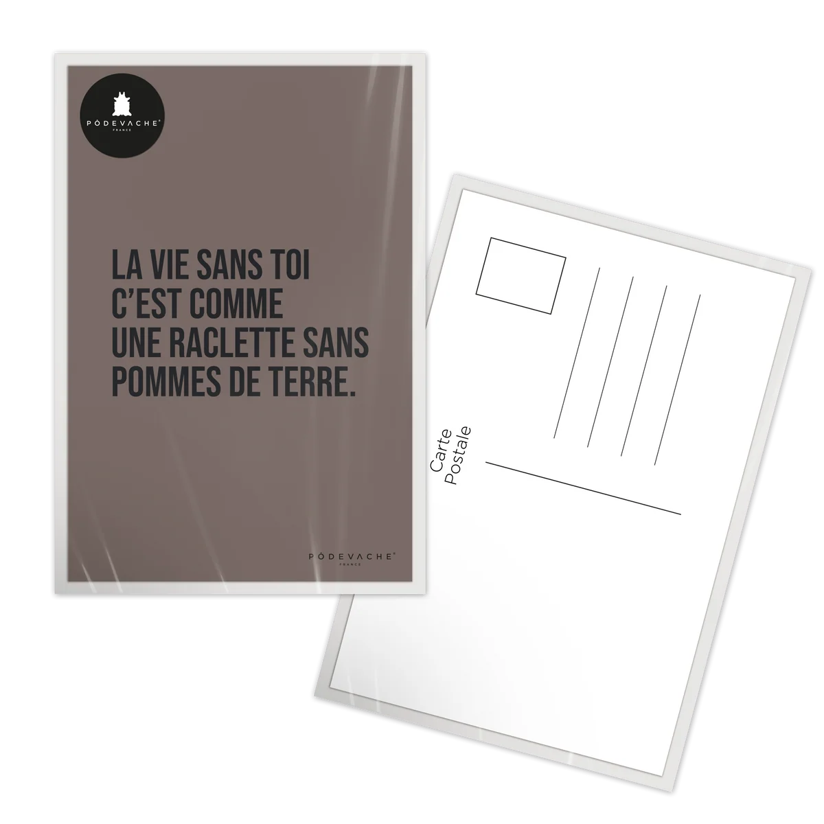 CARTE - RACLETTE (AVEC ENVELOPPE)