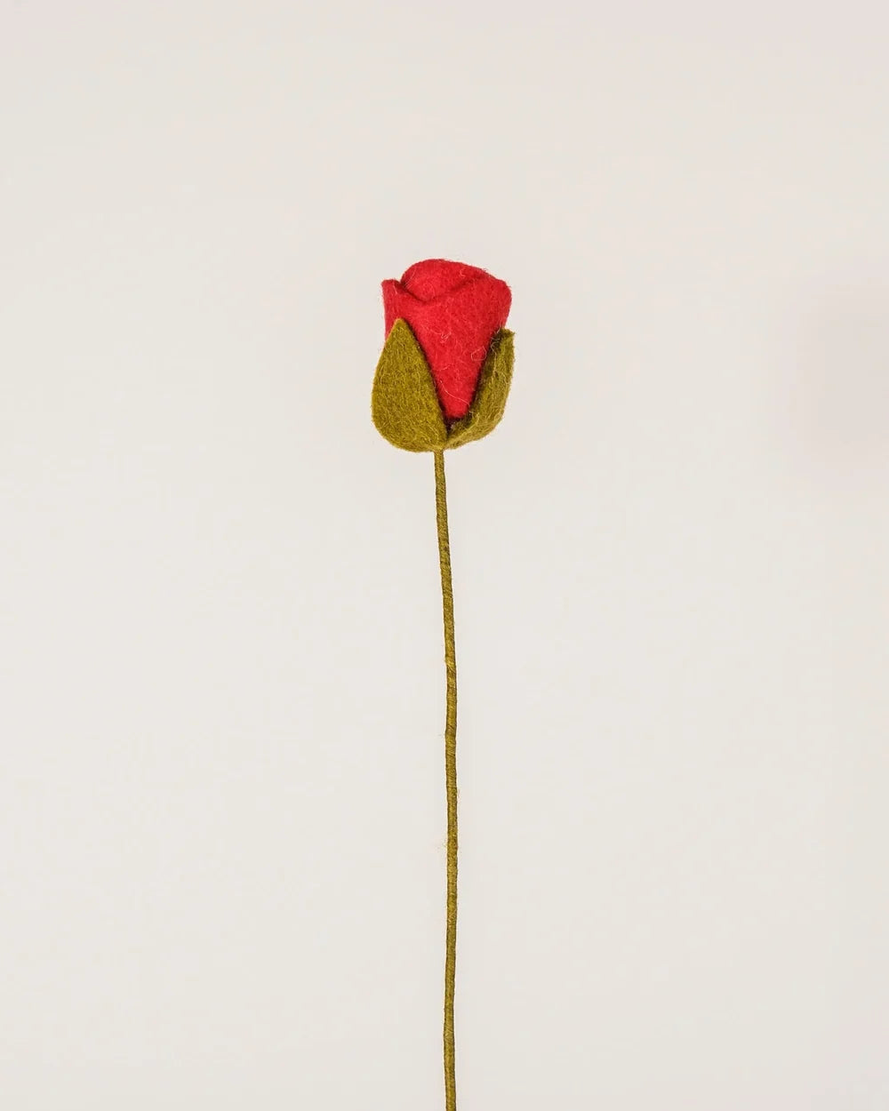 BRANCHE DE ROSE - FEUTRINE ROUGE