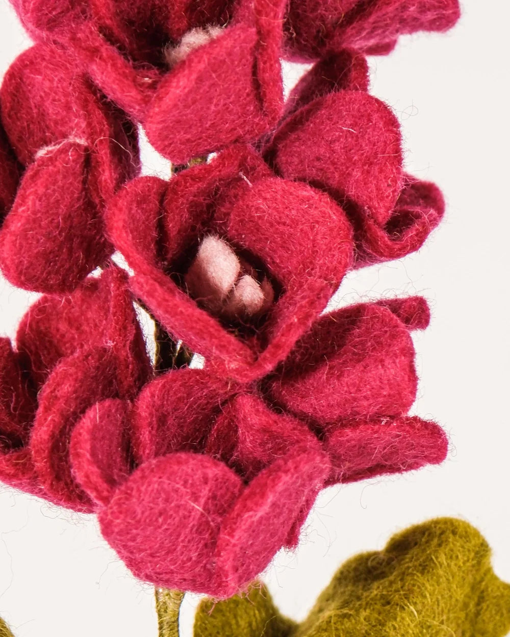 BRANCHE DE ROSE TREMIERE - FEUTRINE ROSE