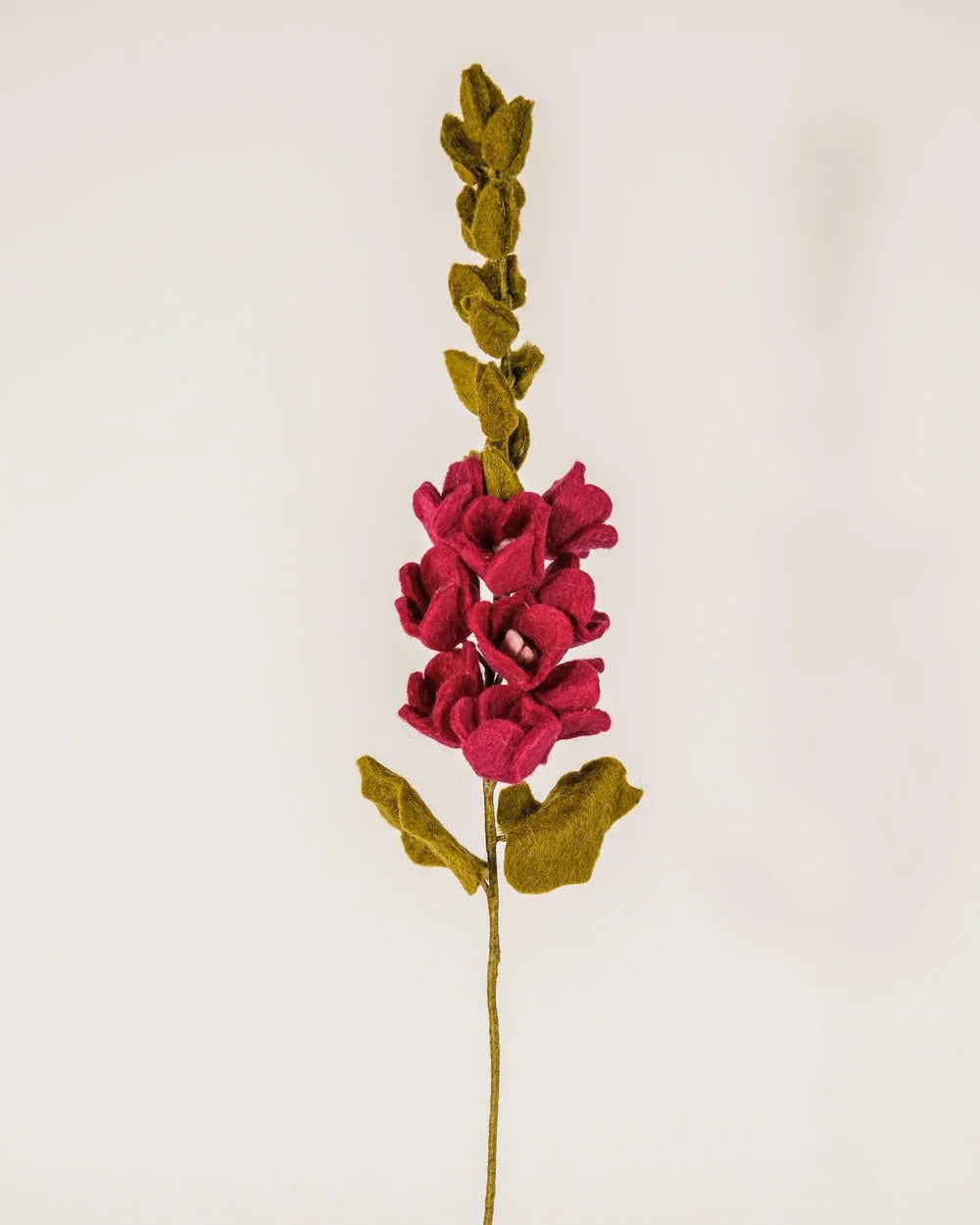 BRANCHE DE ROSE TREMIERE - FEUTRINE ROSE