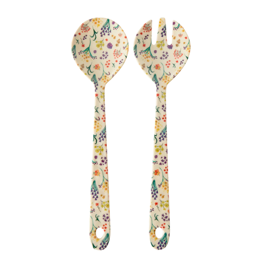 COUVERTS A SALADE - FLEURS