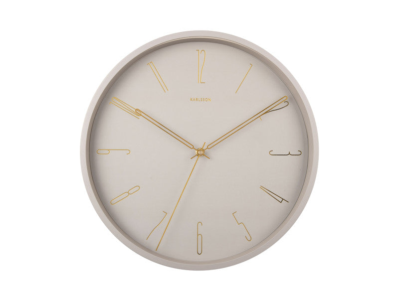 HORLOGE BELLE BEIGE