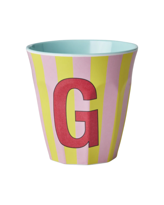 GOBELET G - STRIE ROSE