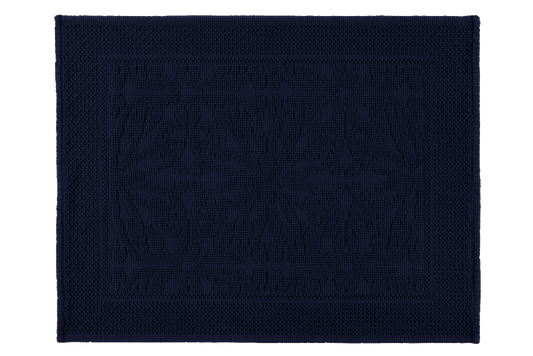 TAPIS DE BAIN HAMMAM ENCRE - 60x80CM