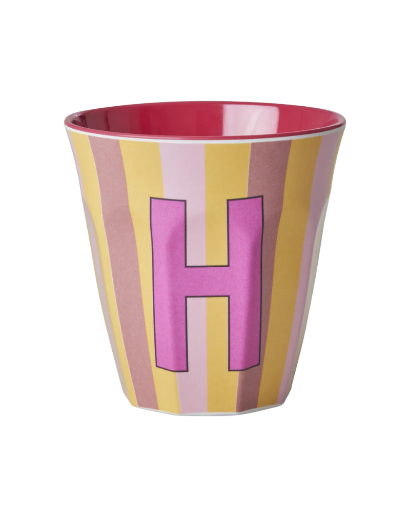 GOBELET H - STRIE ROSE