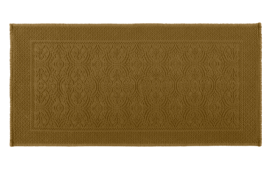 TAPIS DE BAIN KYMI GOLD - 55x110CM