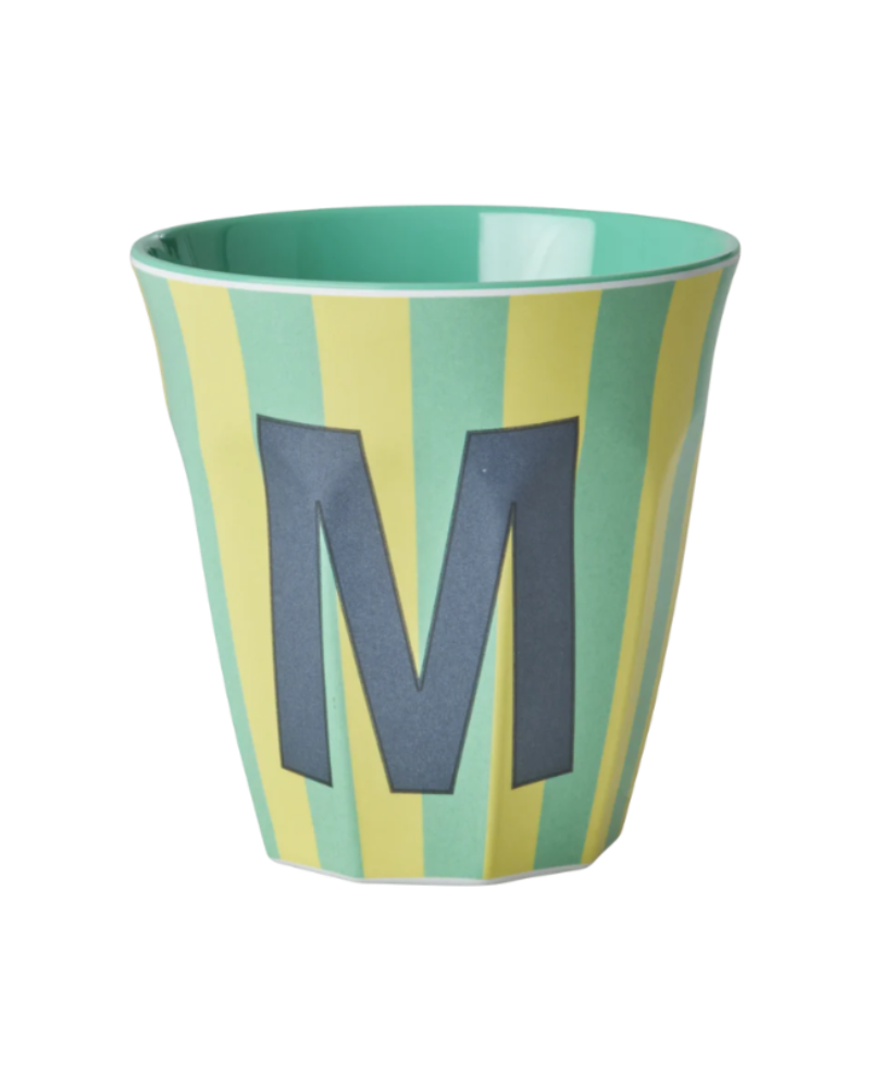 GOBELET M - STRIE BLEU