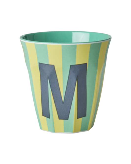 GOBELET M - STRIE BLEU