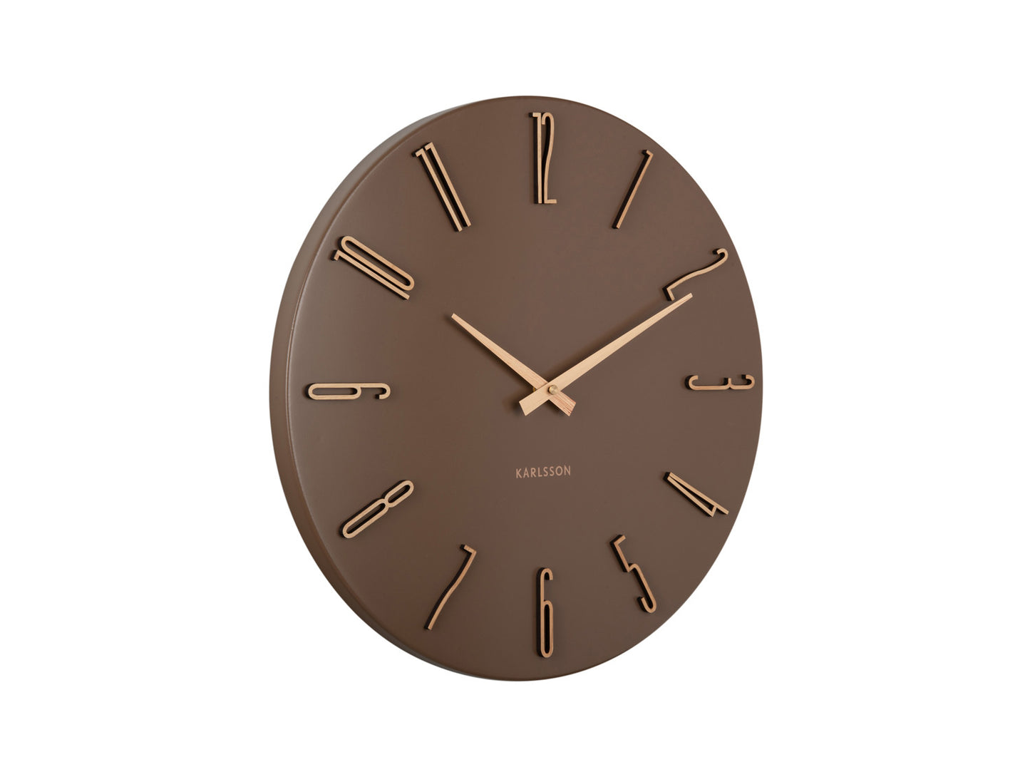 HORLOGE ESMERADO CHOCOLAT