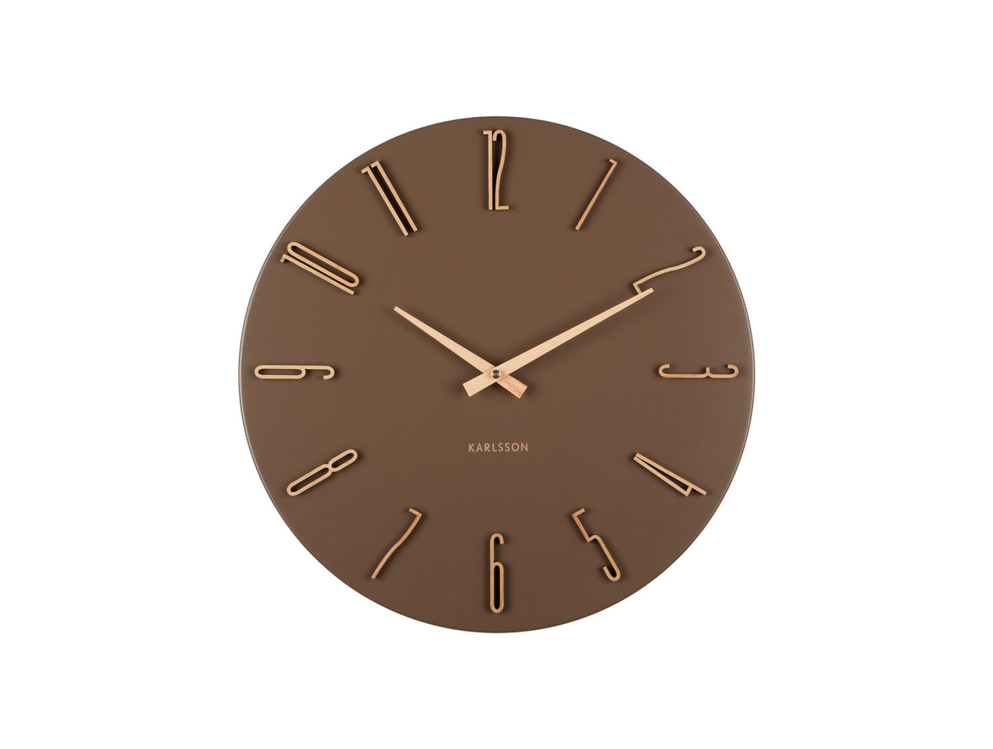 HORLOGE ESMERADO CHOCOLAT