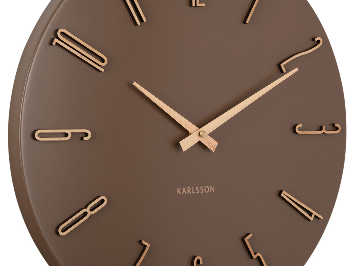 HORLOGE ESMERADO CHOCOLAT