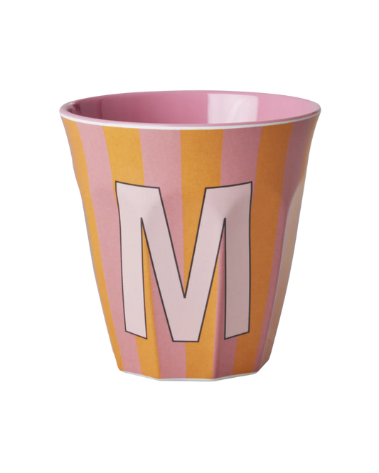 GOBELET M - STRIE ROSE