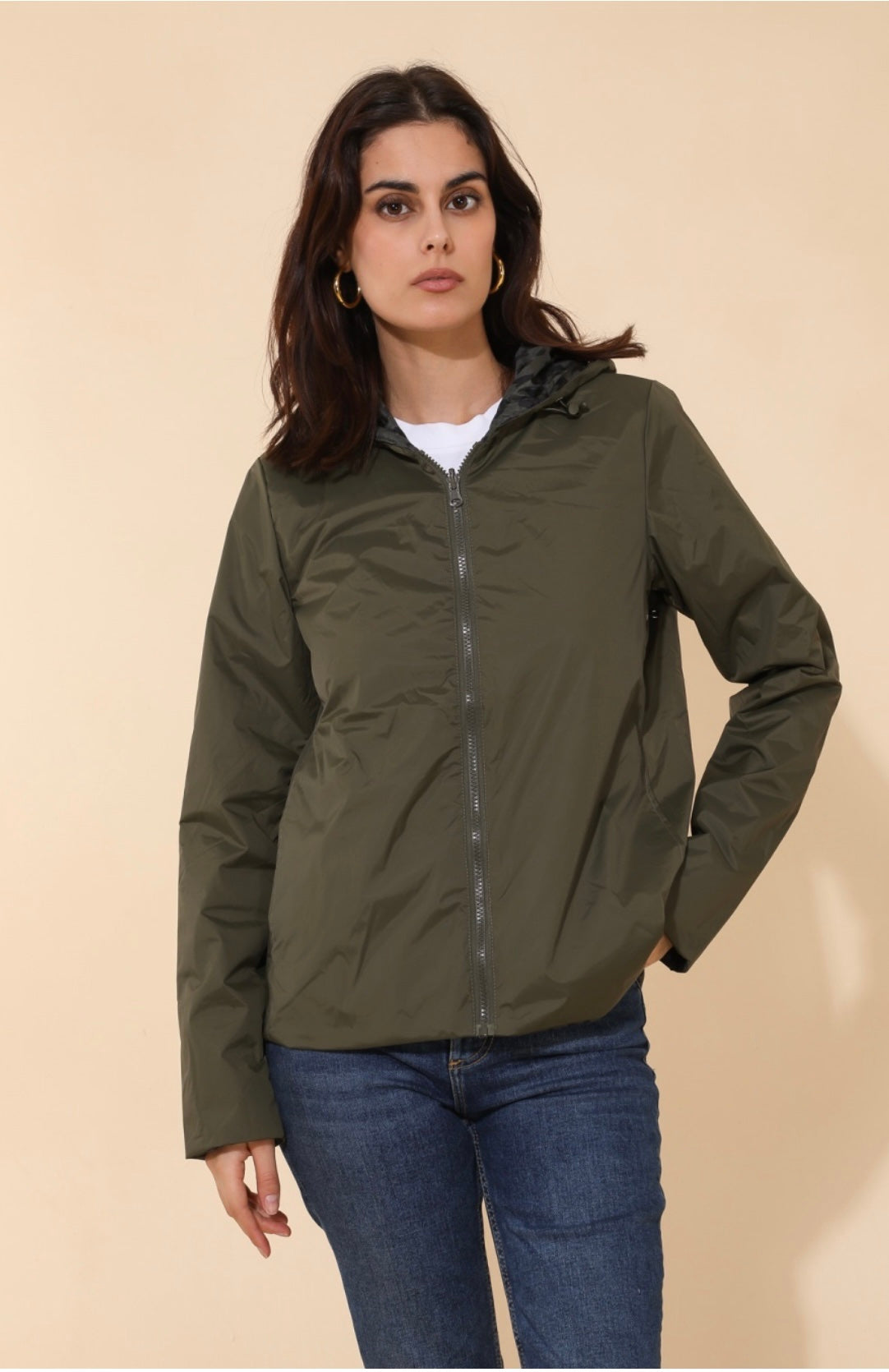 IMPERMEABLE REVERSIBLE LEO - KAKI