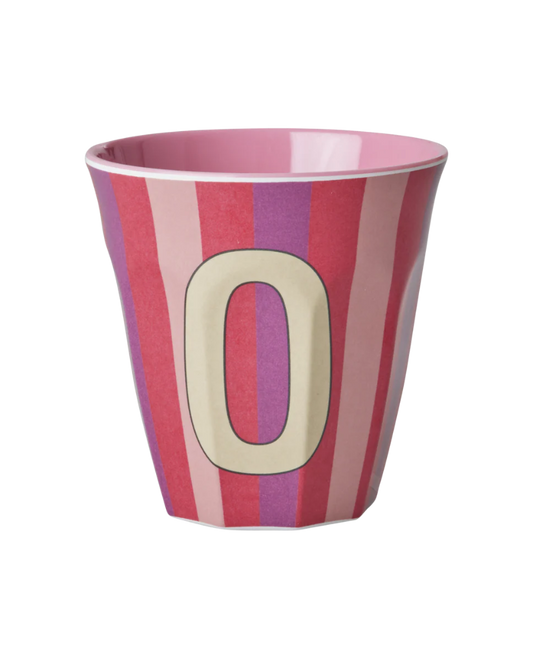 GOBELET O - STRIE ROSE
