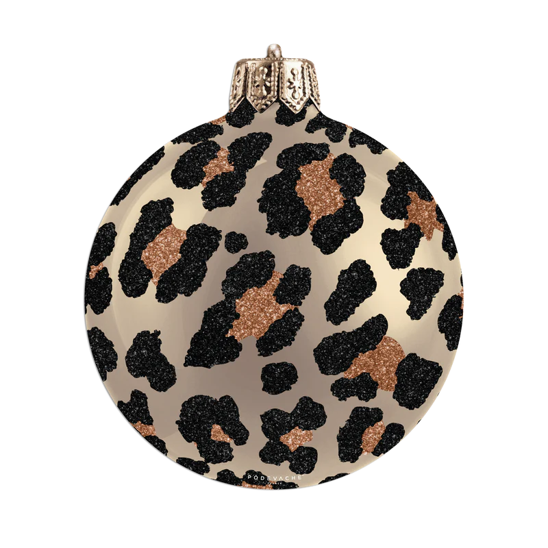 SET DE TABLE BOULE LEOPARD - D38CM
