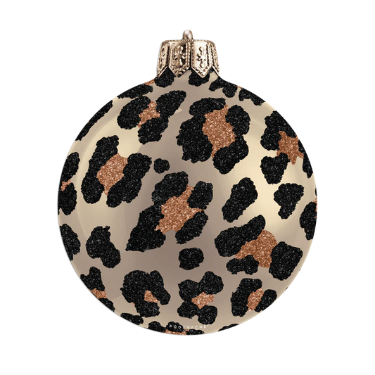 SET DE TABLE BOULE LEOPARD - D38CM
