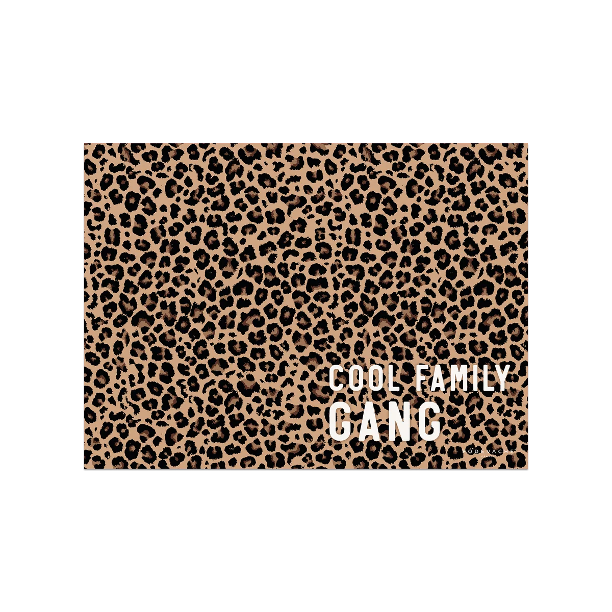 SET DE TABLE COOL FAMILY GANG LEO - 33X45CM