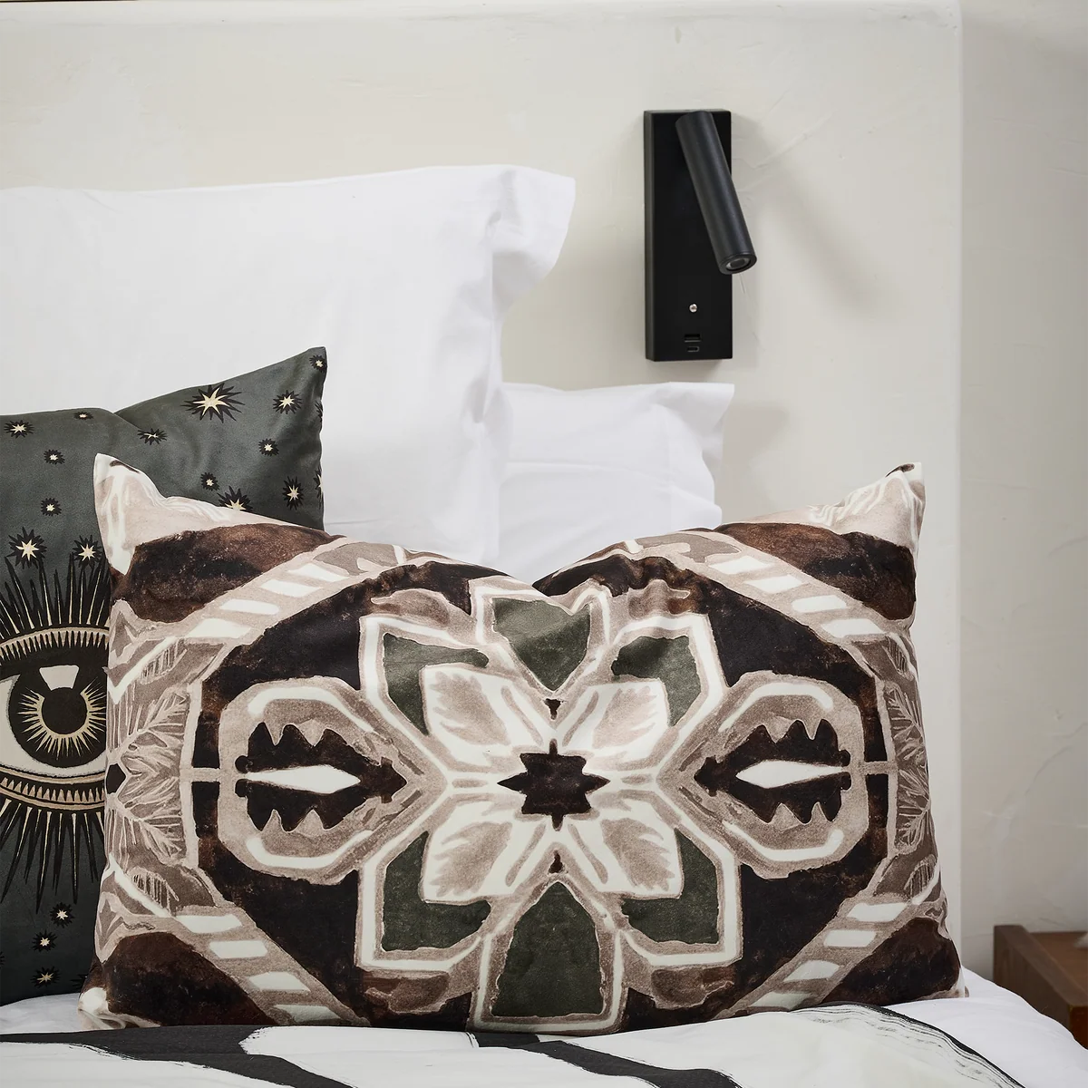 COUSSIN VELOURS CAMINO DE FE - 40X60CM