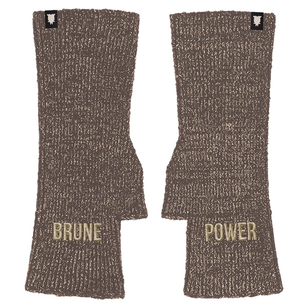 MITAINES PAILLETTES - BRUNE POWER