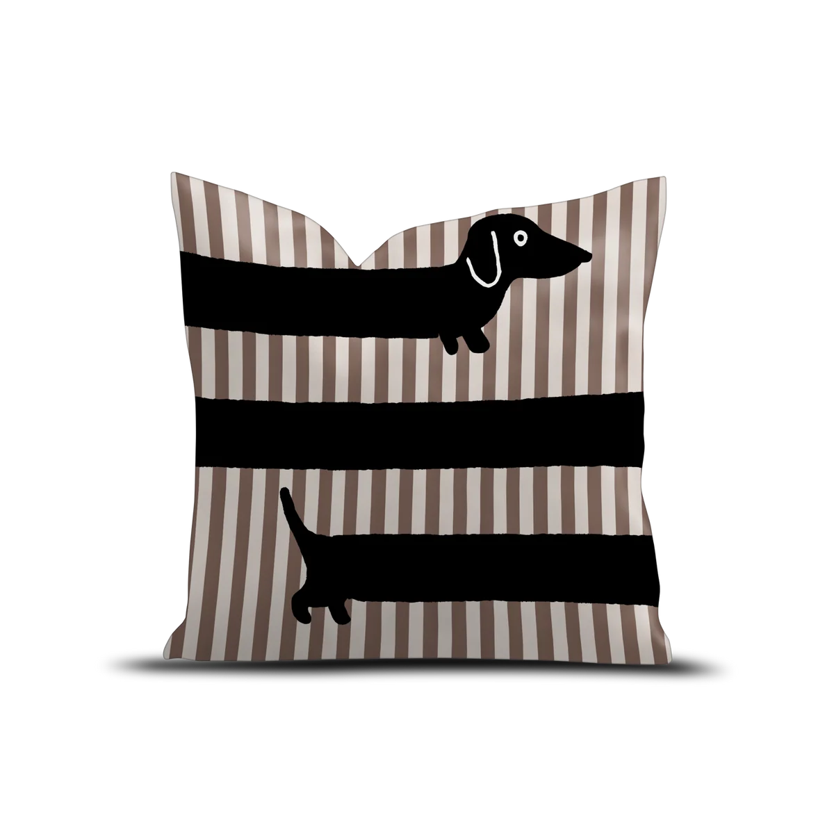 COUSSIN VELOURS LONG TECKEL - 45x45CM