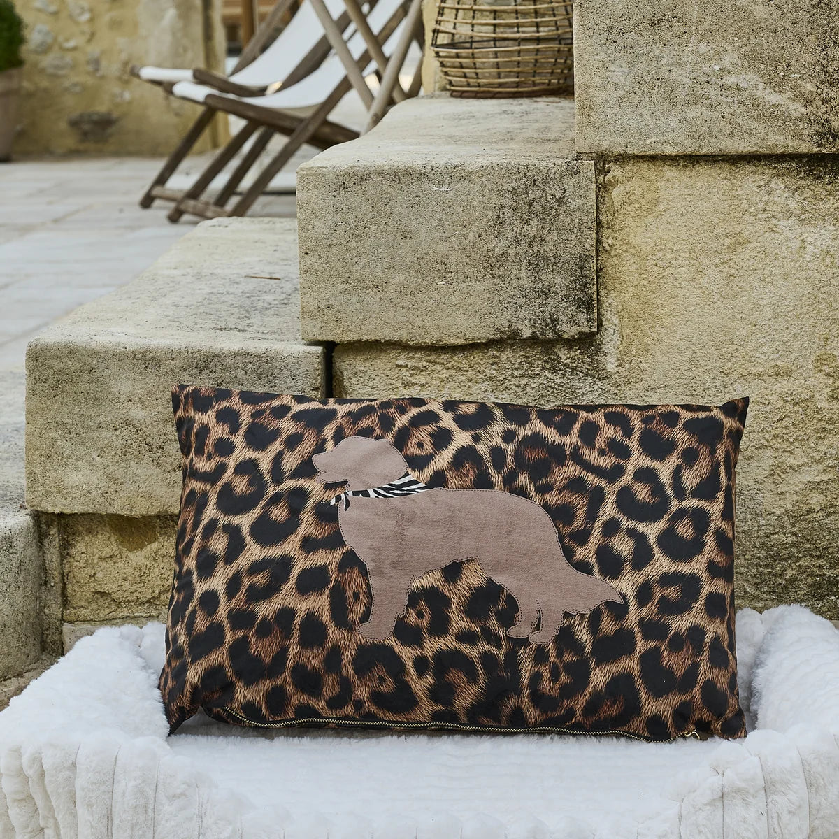 COUSSIN VELOURS BERGER AUSTRALIEN LEO - 40X60CM