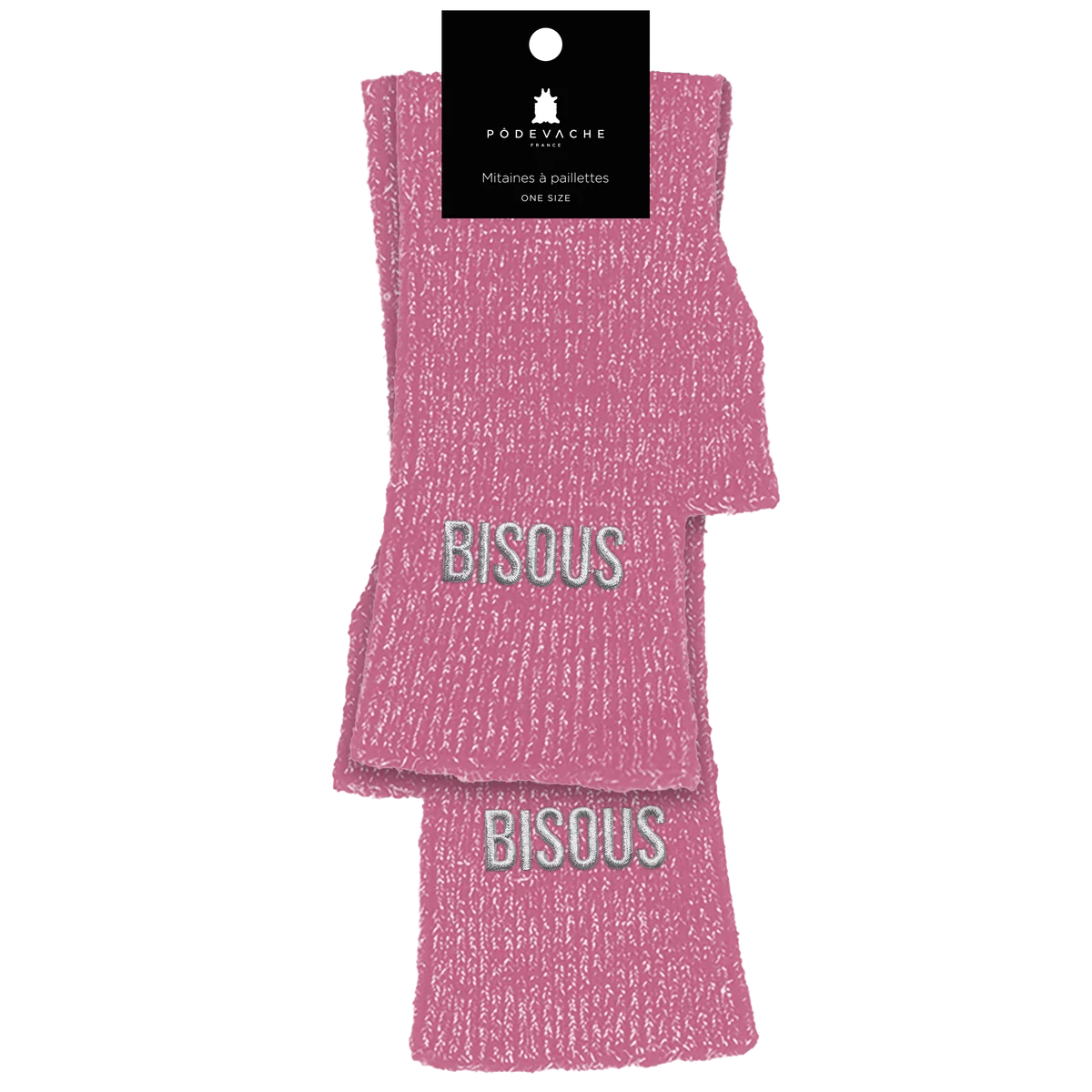 MITAINES PAILLETTES - BISOUS BISOUS