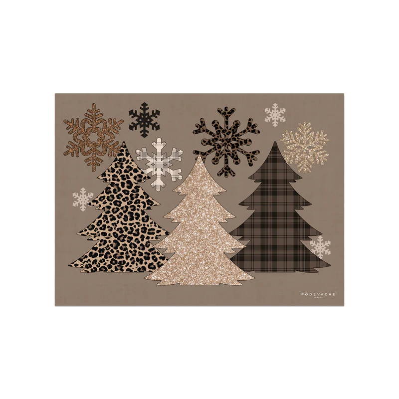 SET DE TABLE SAPINS - 33X45CM