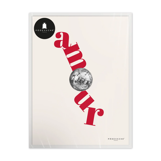 AFFICHE 40x50CM - AMOUR