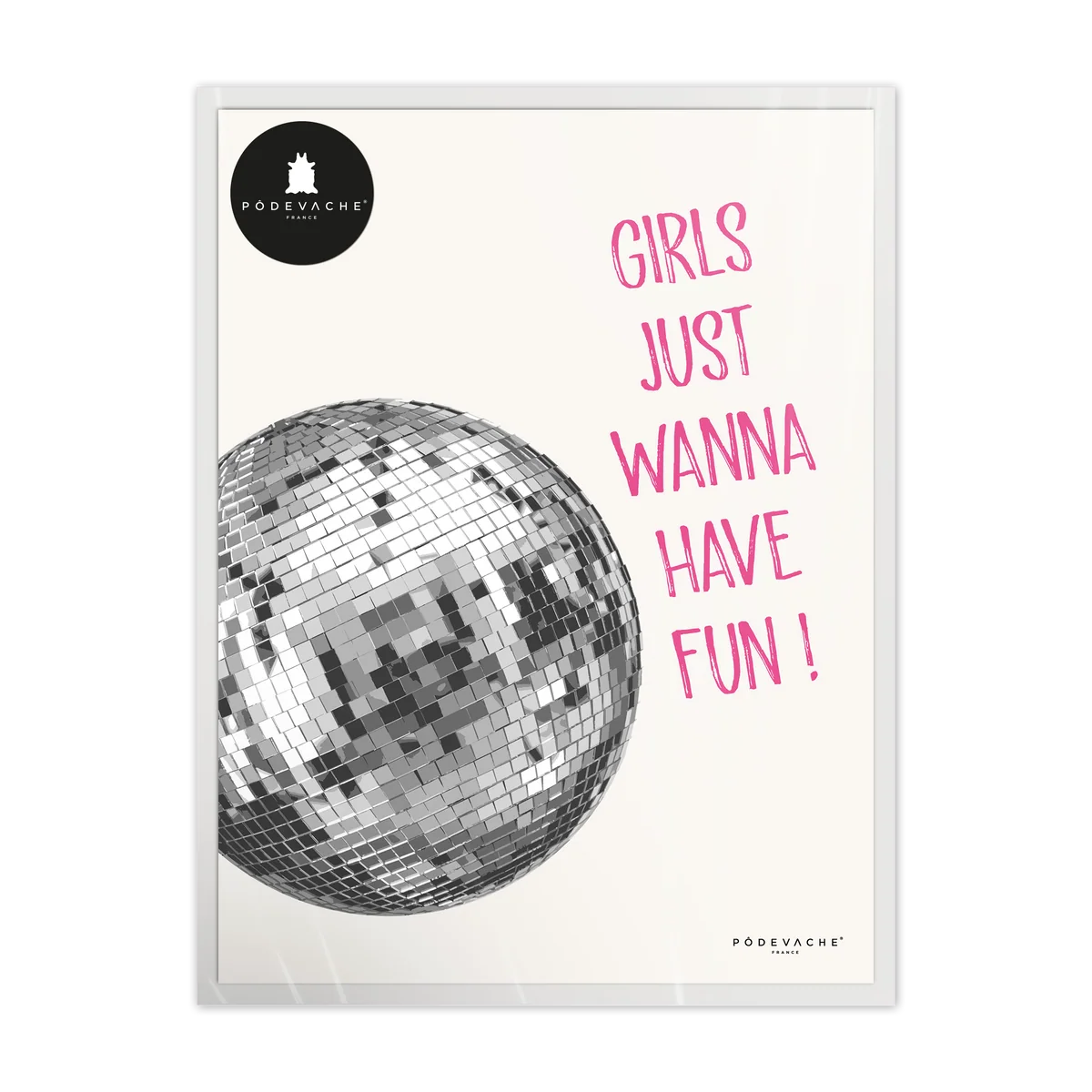 AFFICHE 40x50CM - GIRLS FUN