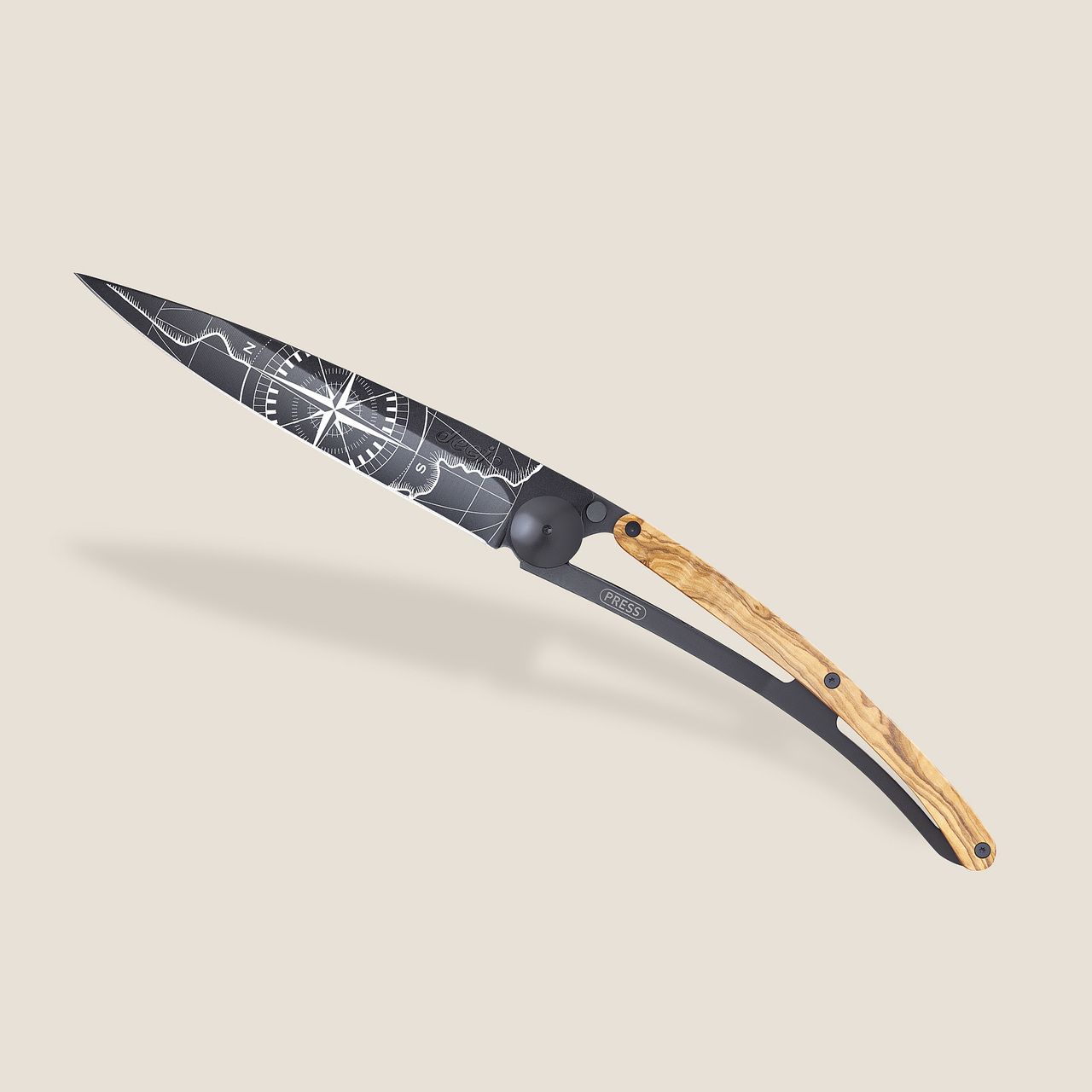 COUTEAU 390GR DEEJO OLIVIER - TERRA INCOGNITA
