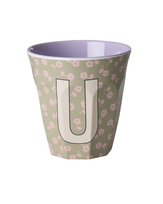 GOBELET U -  FLEURS