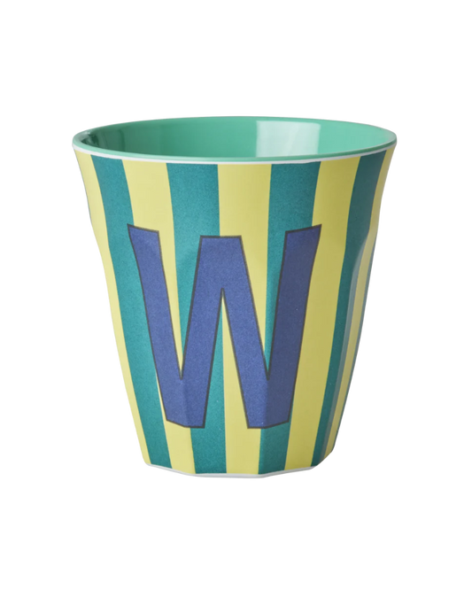 GOBELET W - STRIE BLEU