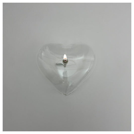 LAMPE A HUILE COEUR - XL