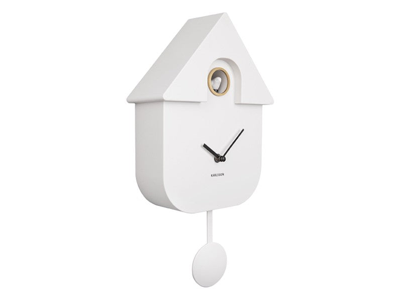 HORLOGE COUCOU BLANC