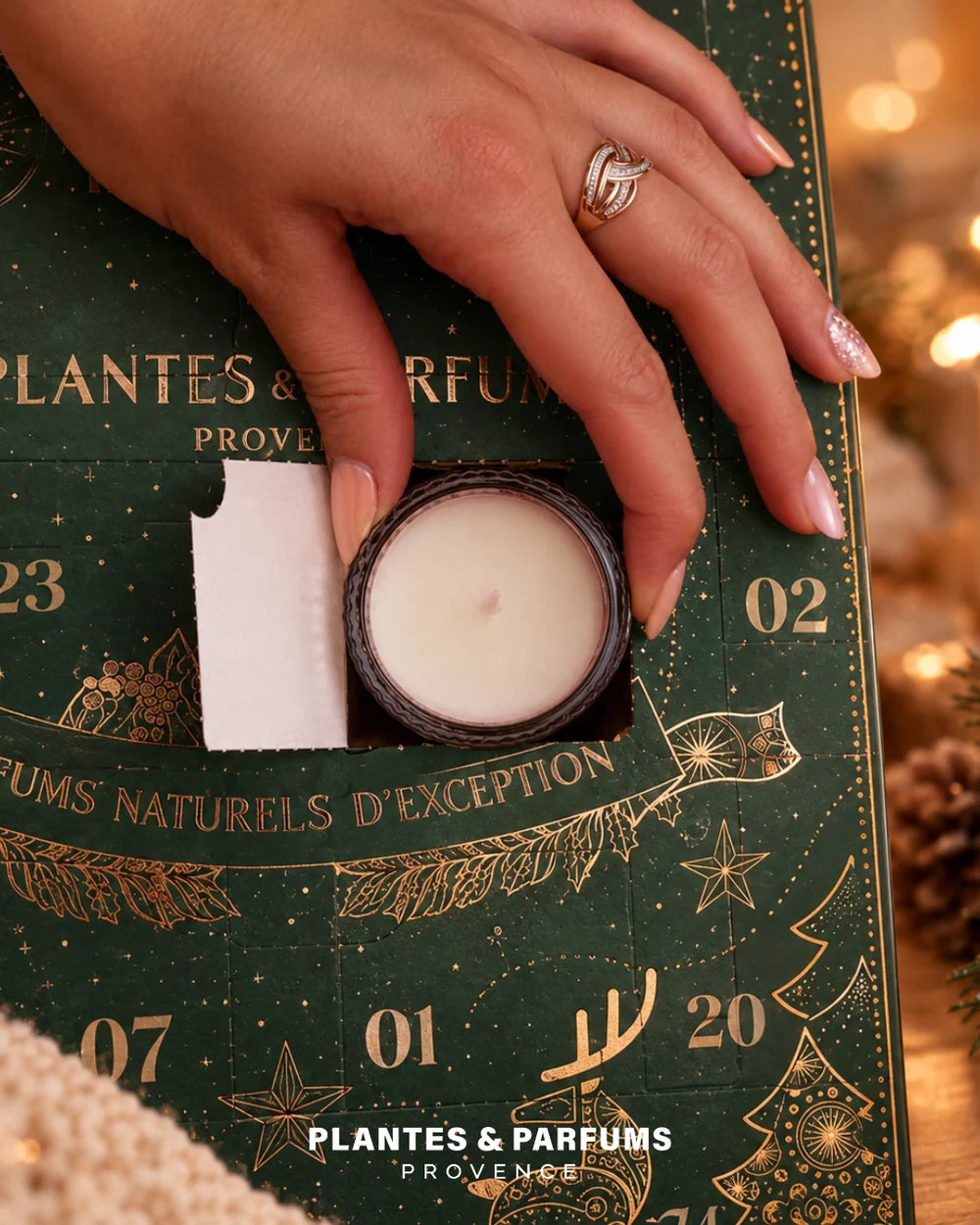 CALENDRIER DE L'AVENT - 24 BOUGIES