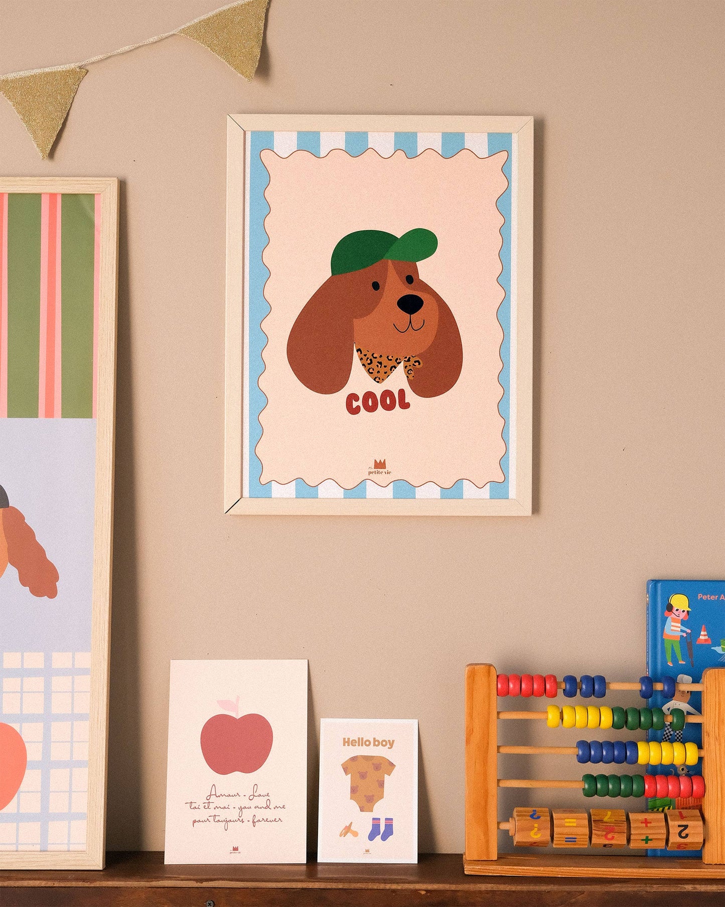 Carte "Famille" : Hello Boy (avec enveloppe)