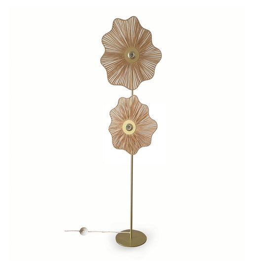 LAMPADAIRE ONDULANT - DORE