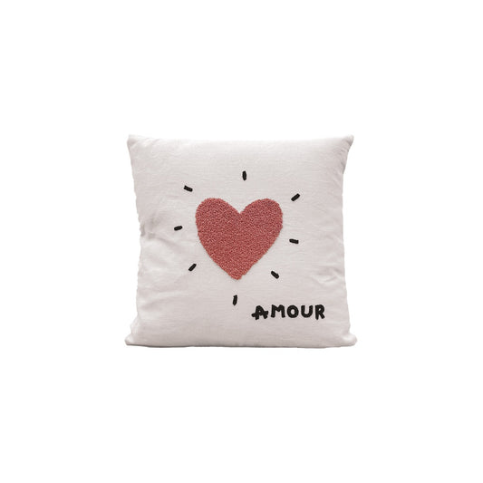 COUSSIN COEUR - ROSE