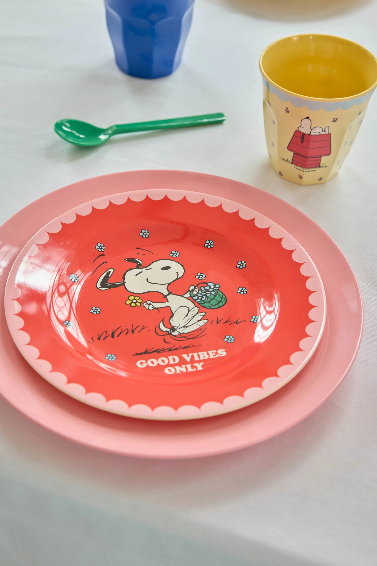 GOBELET SNOOPY - JAUNE